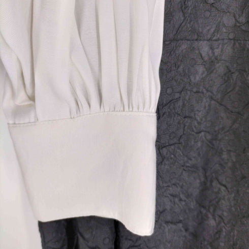 ダズリン dazzlin 23ss ブラウスレイヤードジャガードワンピース レディース JPN:M